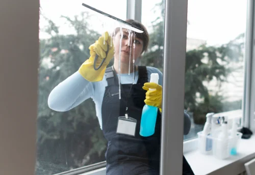 Nettoyage de vitres intérieures et extérieures à Gorbio